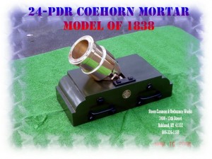 Steen Cannons ''u.s. model 1838 24-pounder coehorn mortar''