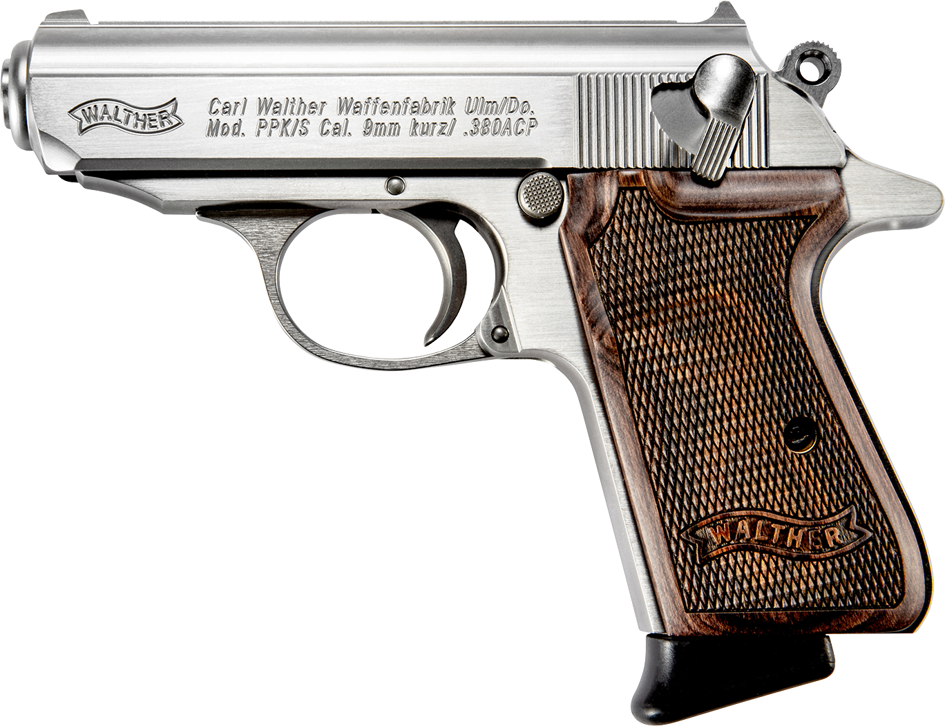 Walther PPK/s WALNUT GRIP