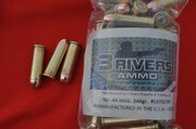 3Rivers Ammo 44MAG 240gr PLATED RNFP