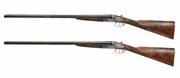 William & Son A Pair Of 12 Bore Self Opening Sidelock Ejector Guns