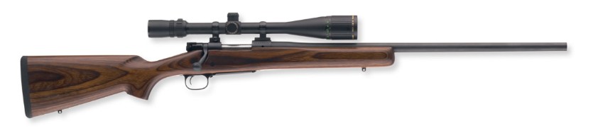 Winchester Model 70 Brown Laminated Coyote Blued