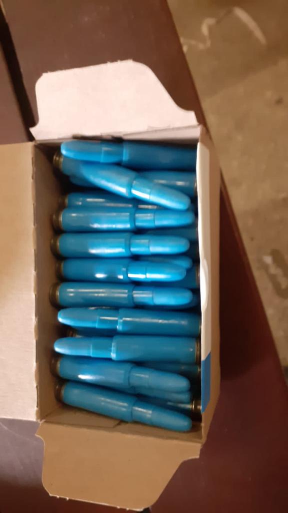308 plastic blue training ammo