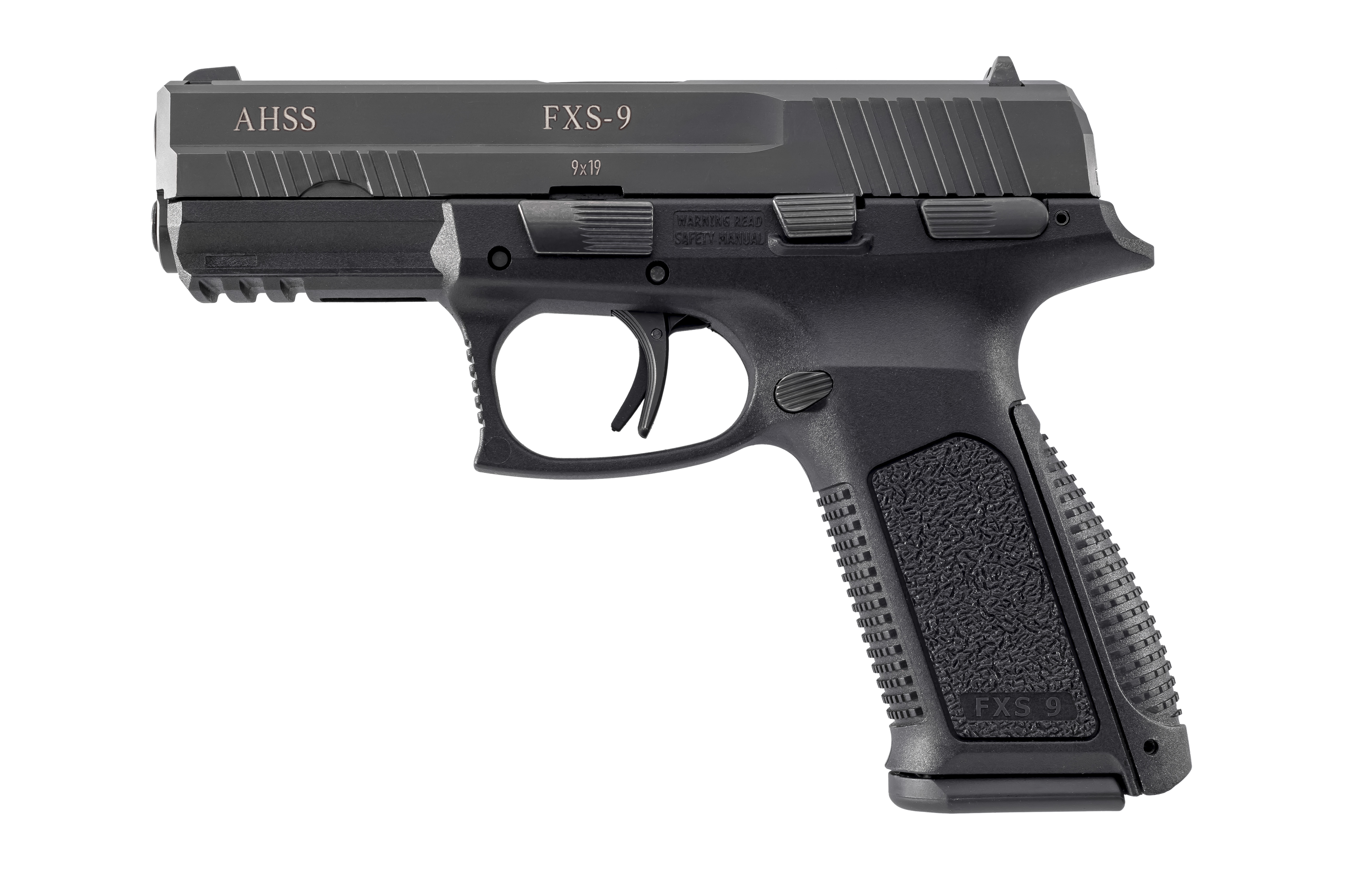 AHSS FXS9 9mm semi automatic pistols