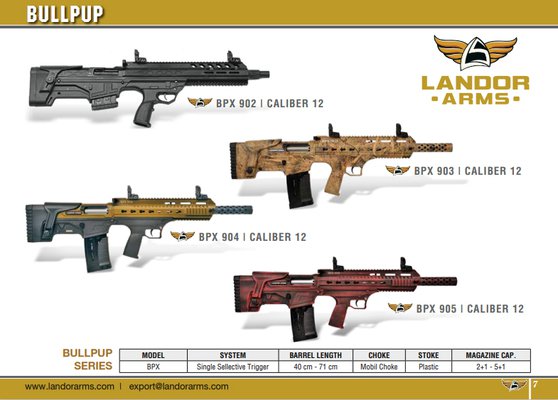 Landor Arms BPX 900 serise