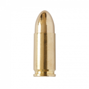9×19mm Luger/Parabellum 115gr / FMJ / Brass casing