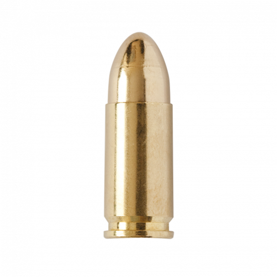 9×19mm Luger/Parabellum 115gr / FMJ / Brass casing