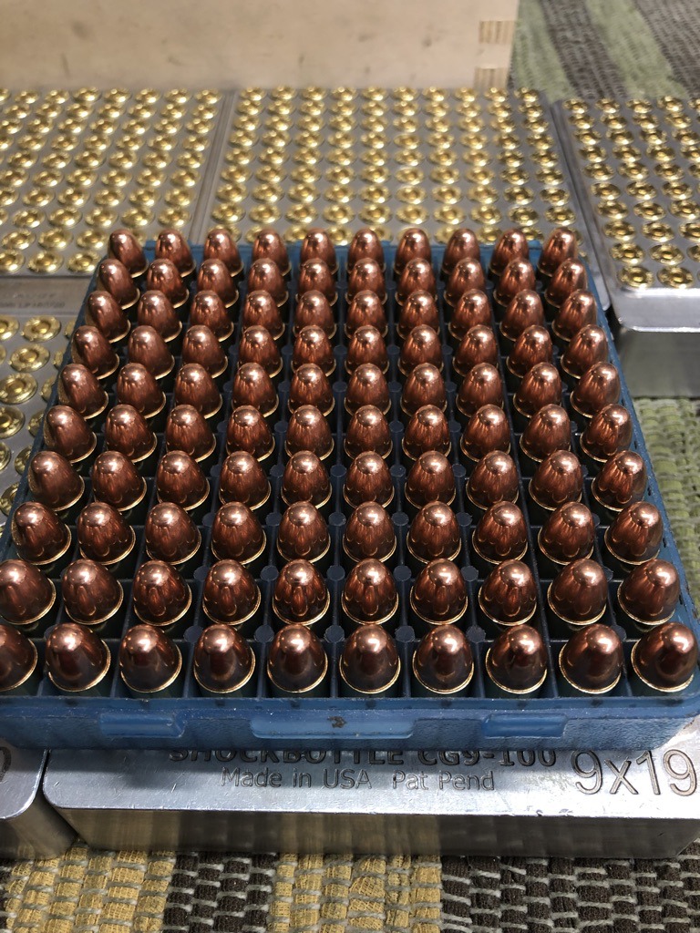 7.62x39, 9x19 and 12.7x99 Ammunition