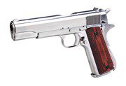 NxWerks 1911 Air Pistol - Chrome (with real wood grips)