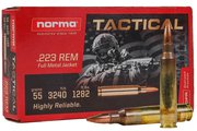 Norma Tactical .223 Remington, 55 grain FMJ