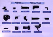 Components of 7.62 * 39mm Assault Rifle
