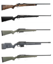 Shotguns in caliber 223 Rem - 308 Win - 6.5 Creedmore in many brands