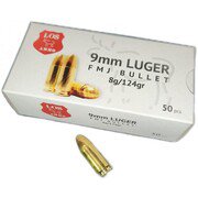 Cartridge 9x19 mm Luger 