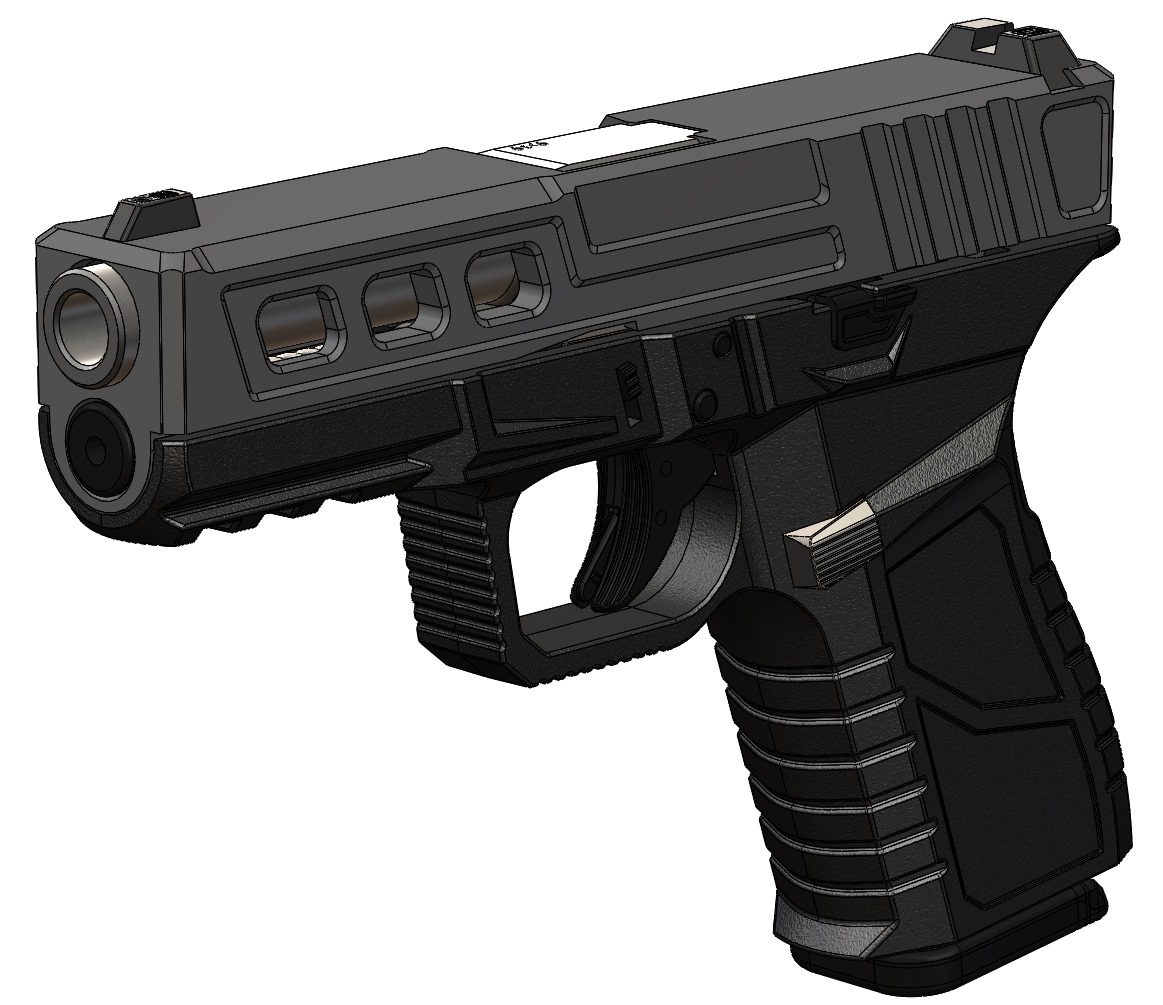 9 mm Pistol