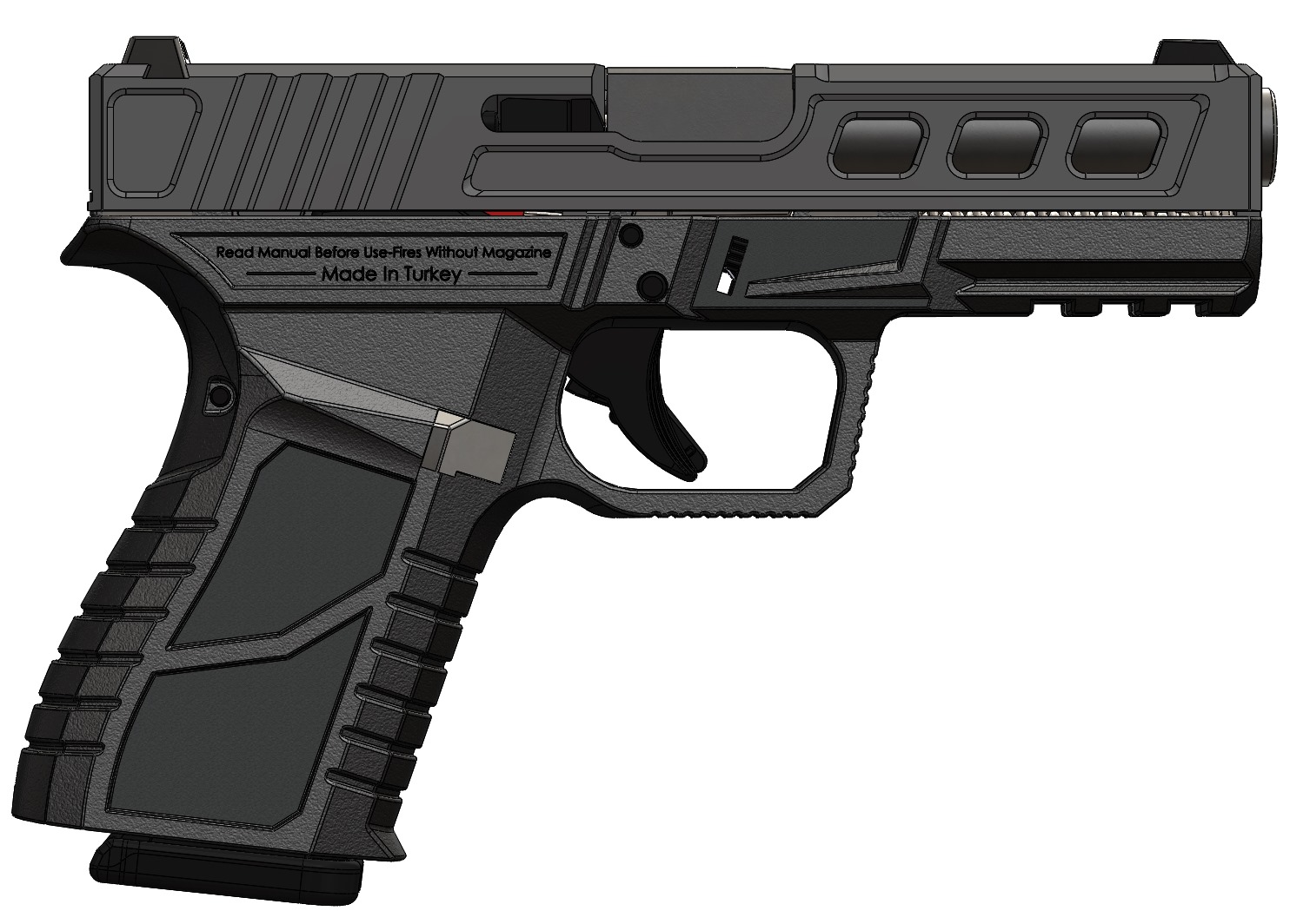 9 mm Pistol