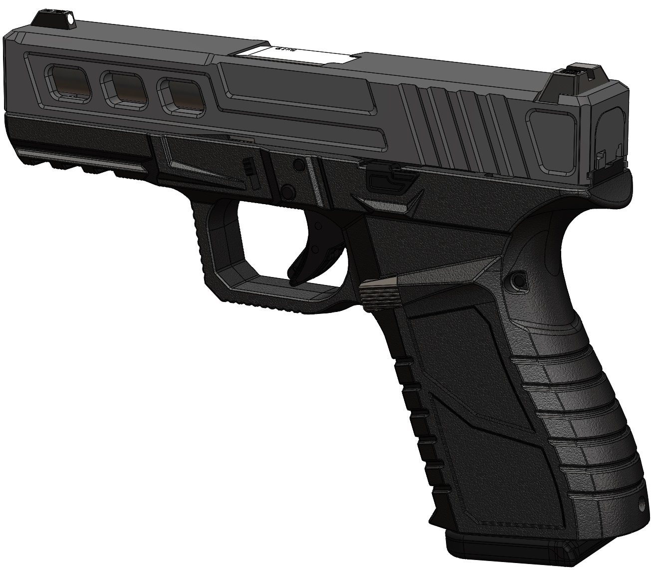 9 mm Pistol