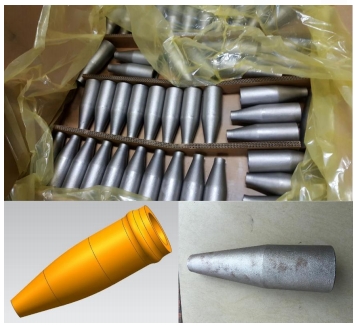projectile nose,brass shells big caliber