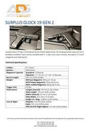 Surplus Glock 19 Gen 2