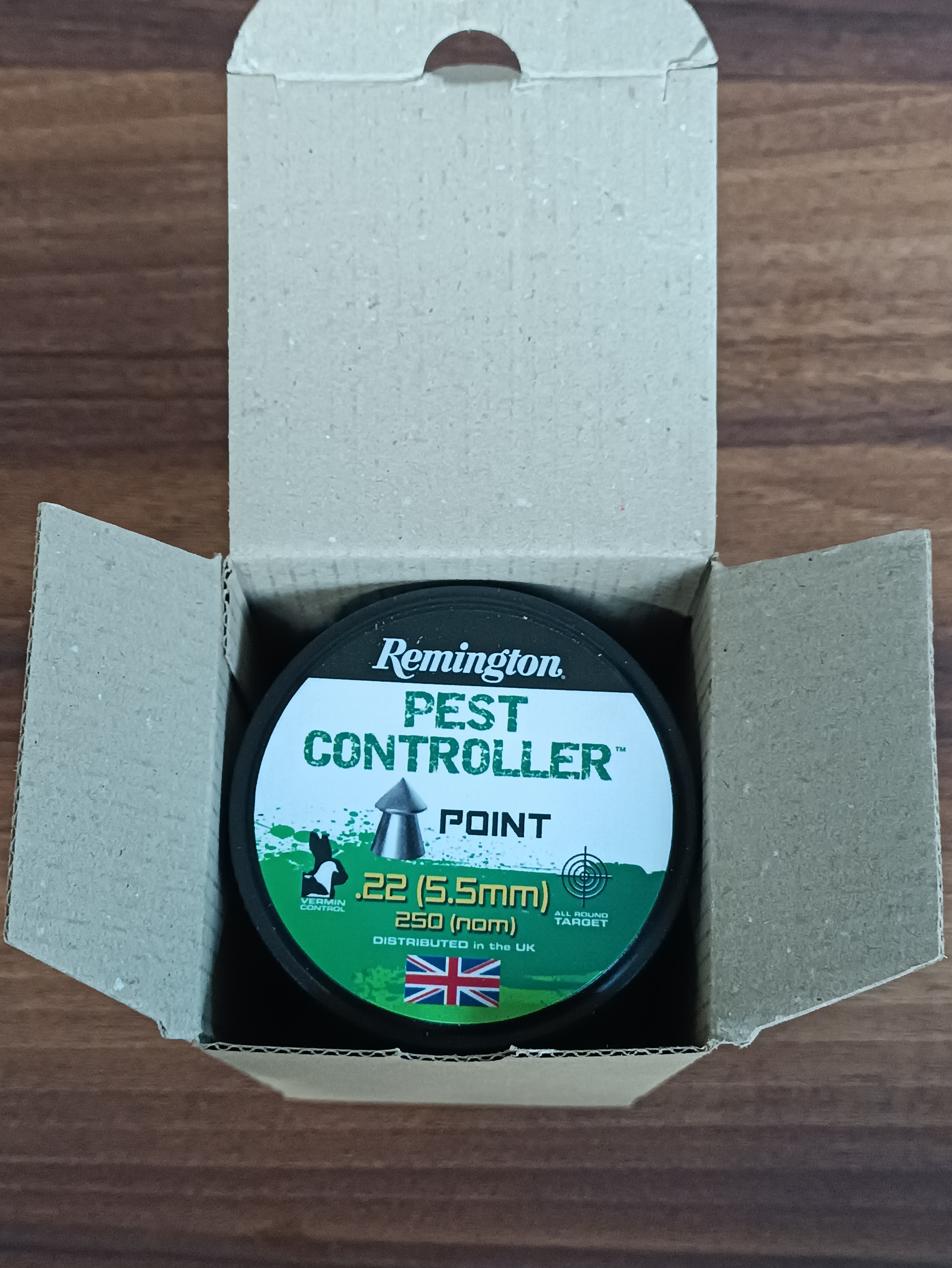 Airgun pellets 4.5mm, 5.5mm, 6.35mm 
