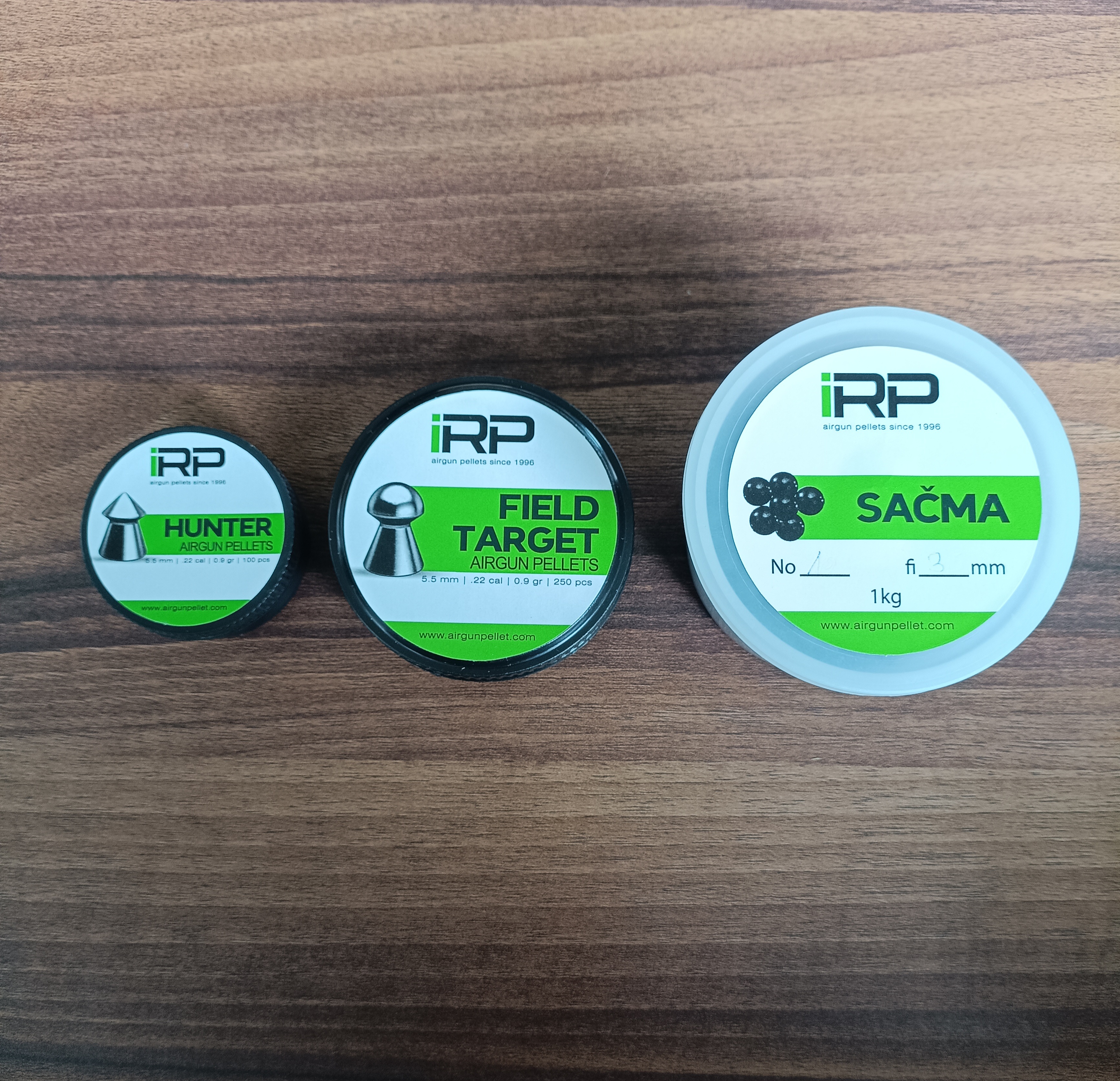 Airgun pellets 4.5mm, 5.5mm, 6.35mm 