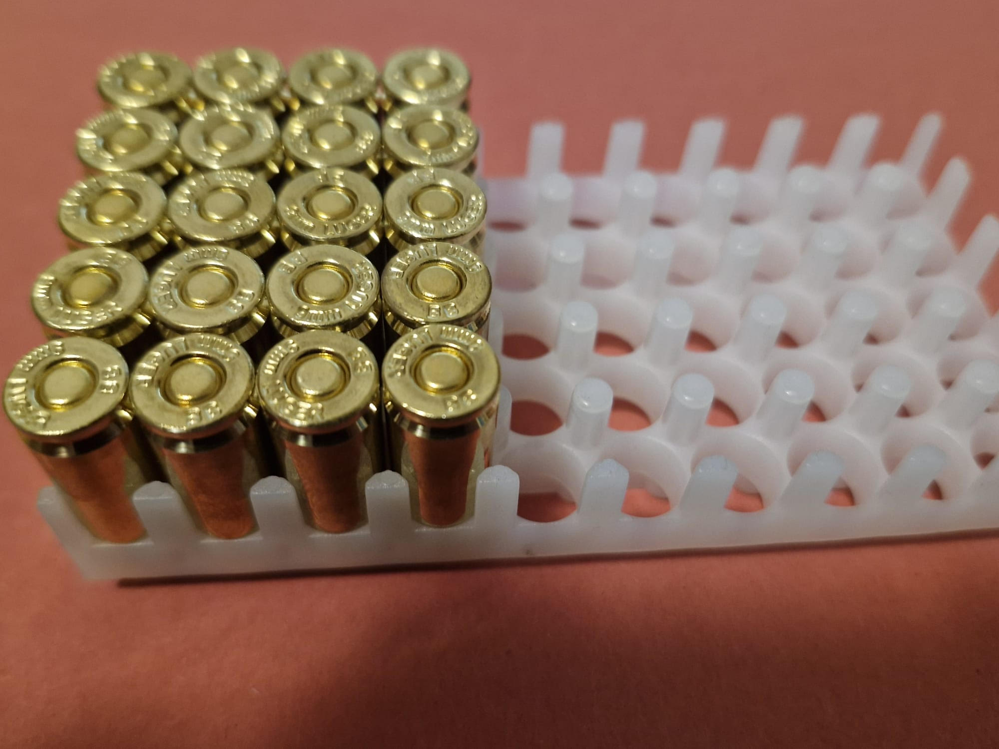 Vinyl Ammo Tray for 9mm Luger