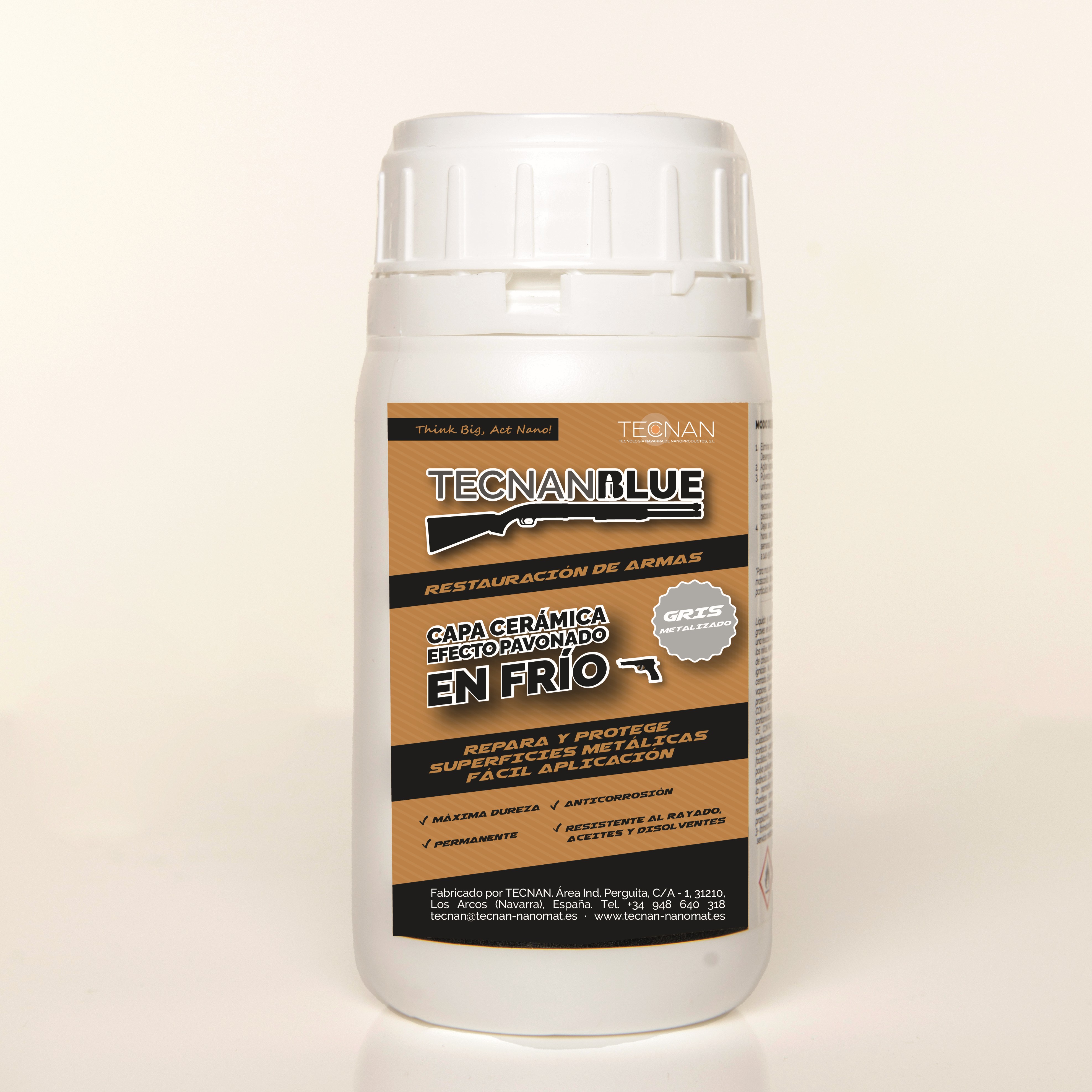 TECNAN BLUE - Metallic Grey - 250ml, 1L & 5L Cans