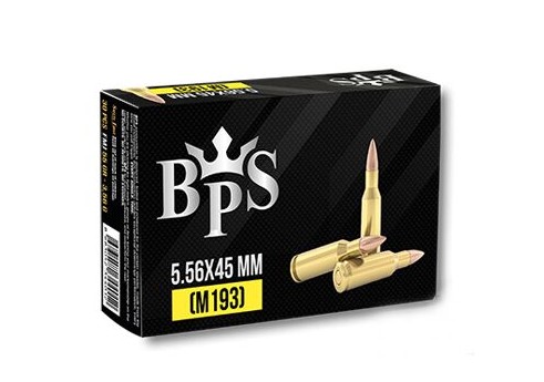 5.56x45 FMJ 55gr Full Metal Jacket 