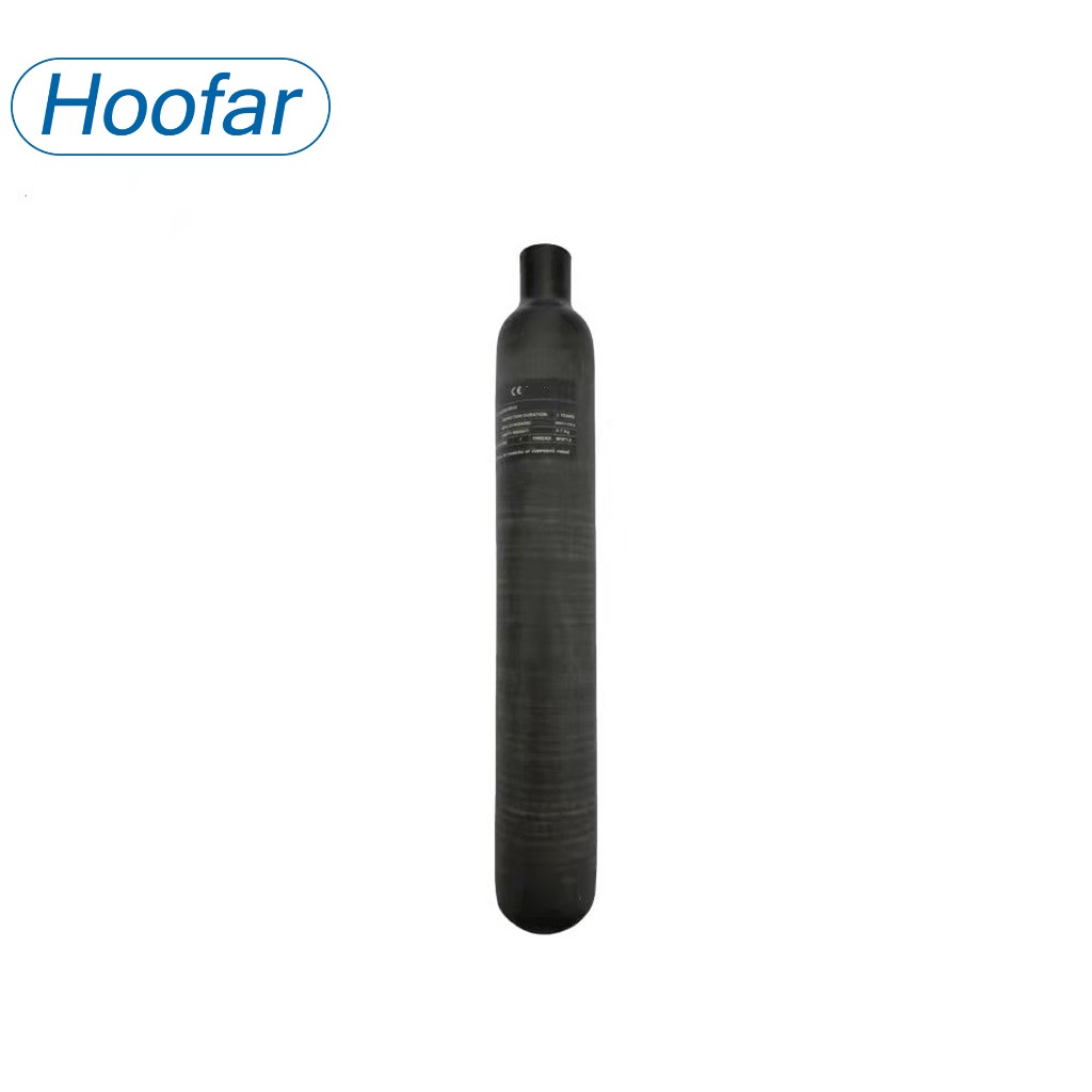 300bar Carbon fiber air cylinder/tank/flasks 0.35L/0.48L/0.50L/0.58L/0.70L