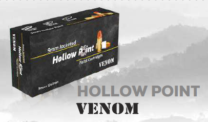9 x 19 mm Hollow Point Ammunition