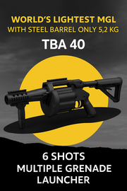 TBA 40 – 40mm Multiple Grenade Launcher
