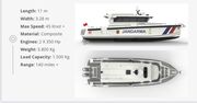 DELTA X – 11 m High-Speed Composite Patrol & Security Boat