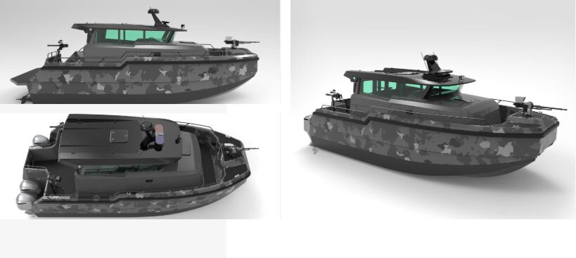 VECTOR K – High-Speed Armored Patrol Catamaran (58+ knots)