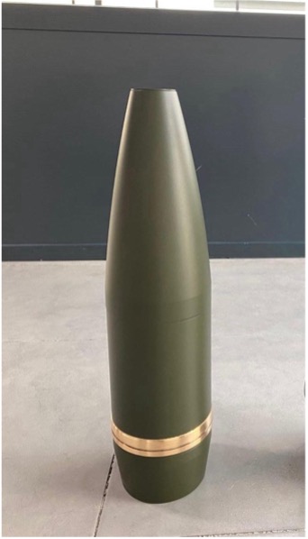 155mm (M107) Empty Artillery Shell Case