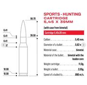 5.45x39 mm Ammunition – 0.49 USD / round – Bulk Available