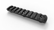 DT Picatinny aluminum rail Mlock mount 9 slots