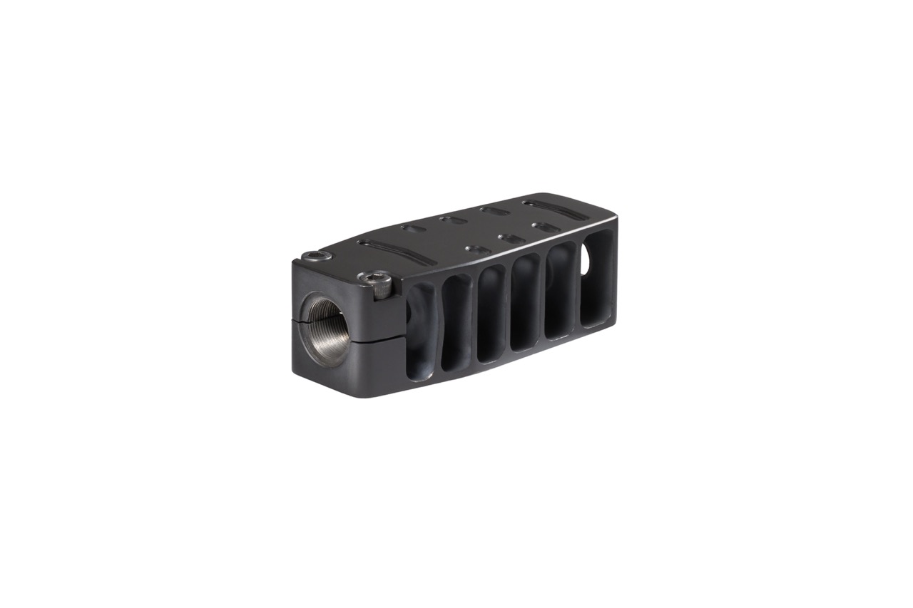 DT 6 chamber VIPER MUZZLE BRAKE for 50 BMG, 416 BARRET and Chay Tac rifles