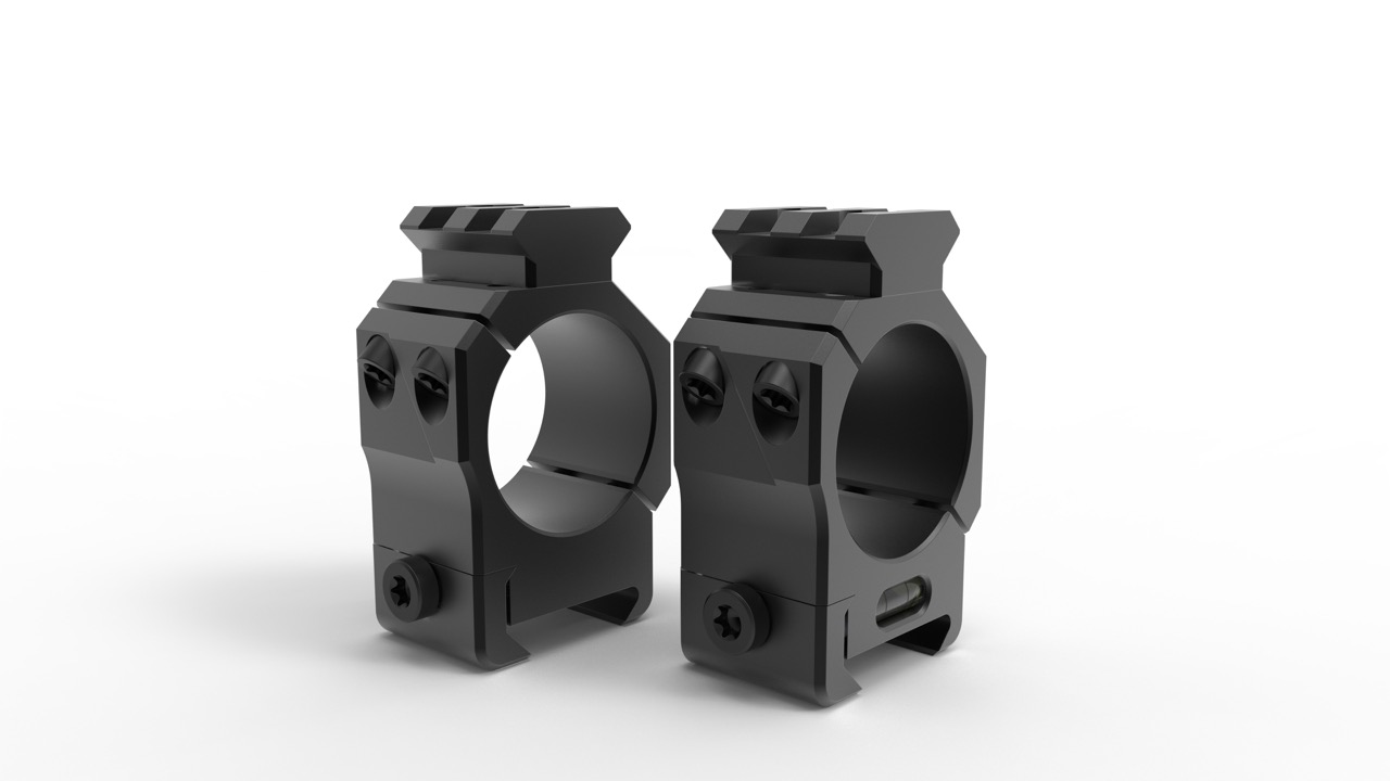 DT Scope rings 1 inch tall for 30 mm tube
