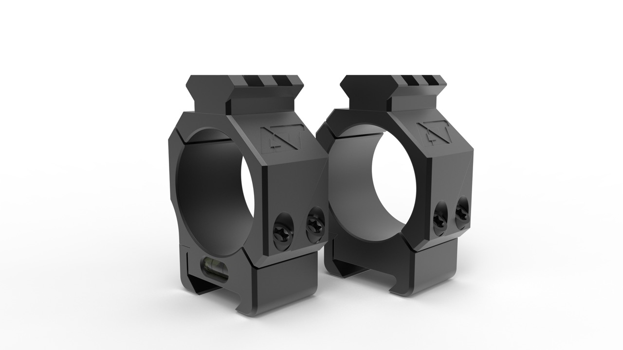 DT Scope rings 1 inch tall for 34 mm tube