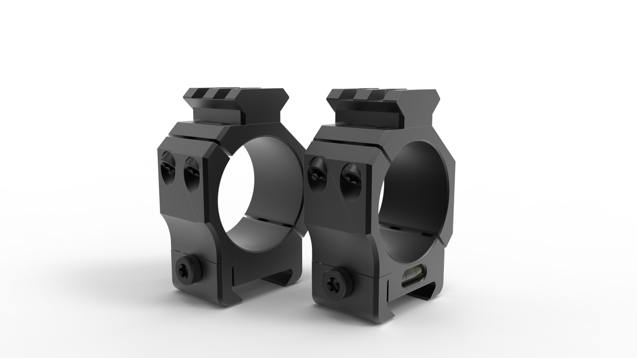 DT Scope rings 1 inch tall for 34 mm tube