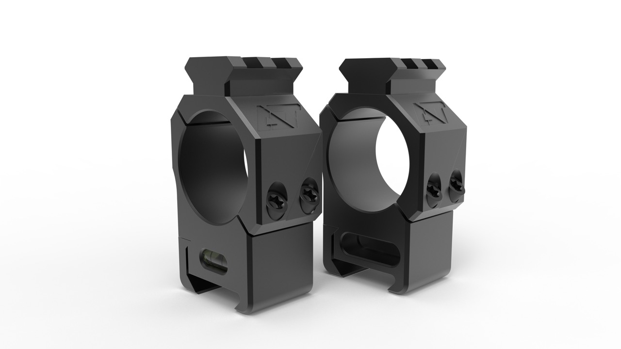 DT Scope rings 1.25 inch tall for 30 mm tube