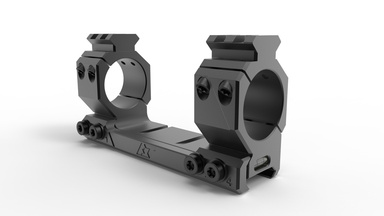 DT heavy caliber Monoblock scope rings for 30 mm tube