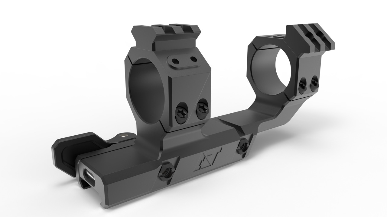 DT light caliber Monoblock scope rings for 30 mm tube