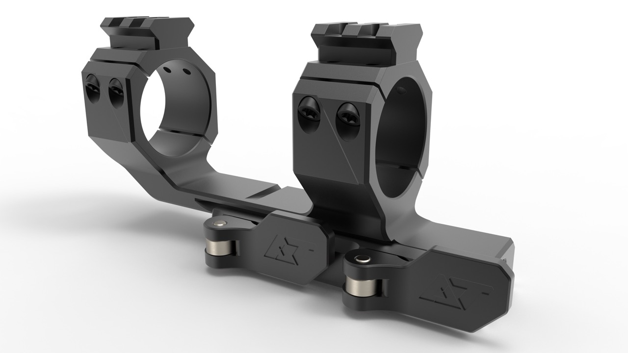 DT light caliber Monoblock scope rings for 34 mm tube