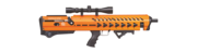 PCP air rifle Puncher Armour Orange